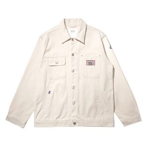 ECRU DENIM WORK JACKET