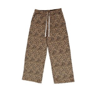 LEOPARD ART SWEAT PANTS