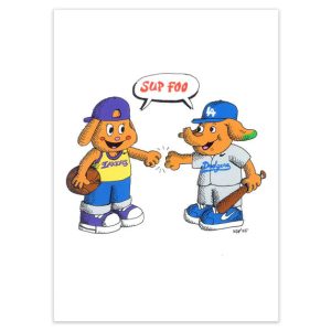 MOMO 'SUP FOO' PRINT