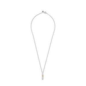 MINED CUBE PENDANT EMERALD