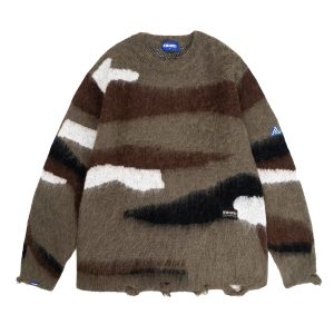DESERT MOHAIR CREWNECK SWEATER